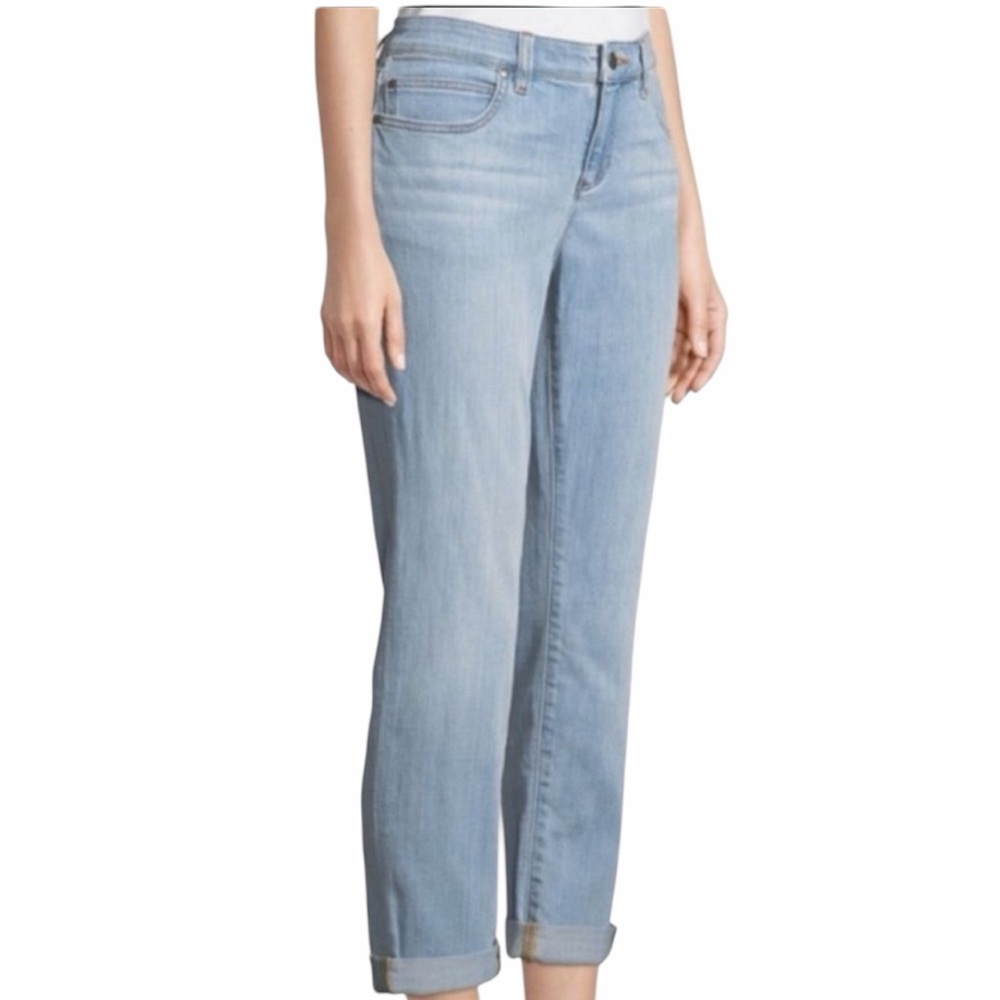 Eileen Fisher‎ Women’s Classic Blue Jeans Organic Cotton Size 8